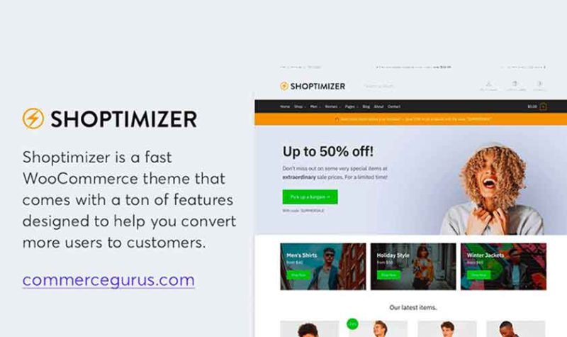 Shoptimizer Optimize WooCommerce Store