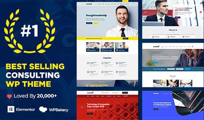 Consulting Business Finance WordPress Theme