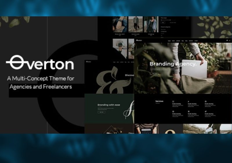 Overton – Creative Theme for Agencies and Freelancers Eragant