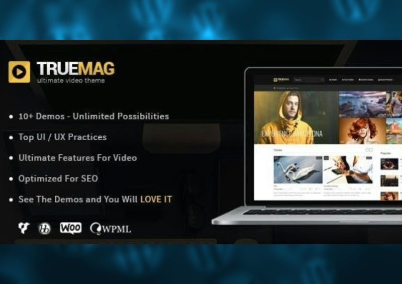 True Mag – WordPress Theme for Video and Magazine eragant