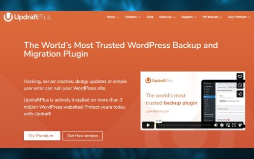 UpdraftPlus Premium – WordPress Backup Plugin Eragant