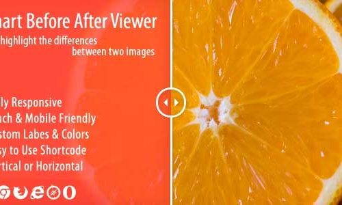 Smart Before After Viewer Responsive Image Comparison Plugin