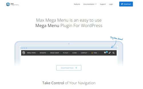 max mega menu pro