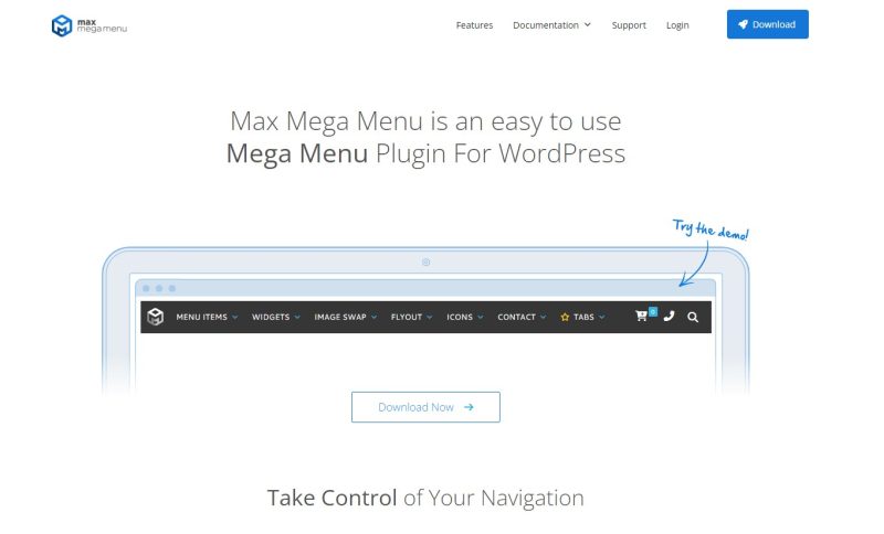 max mega menu pro