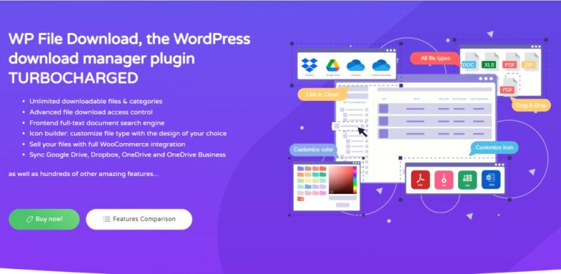 JoomUnited WP File Download - File Manager For WordPress